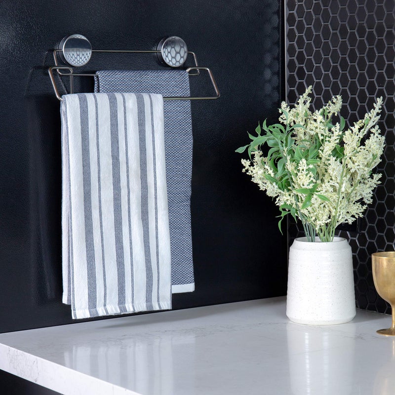 Better Houseware 2409 Magnetic Double Towel Bar  Stainless - Image 3